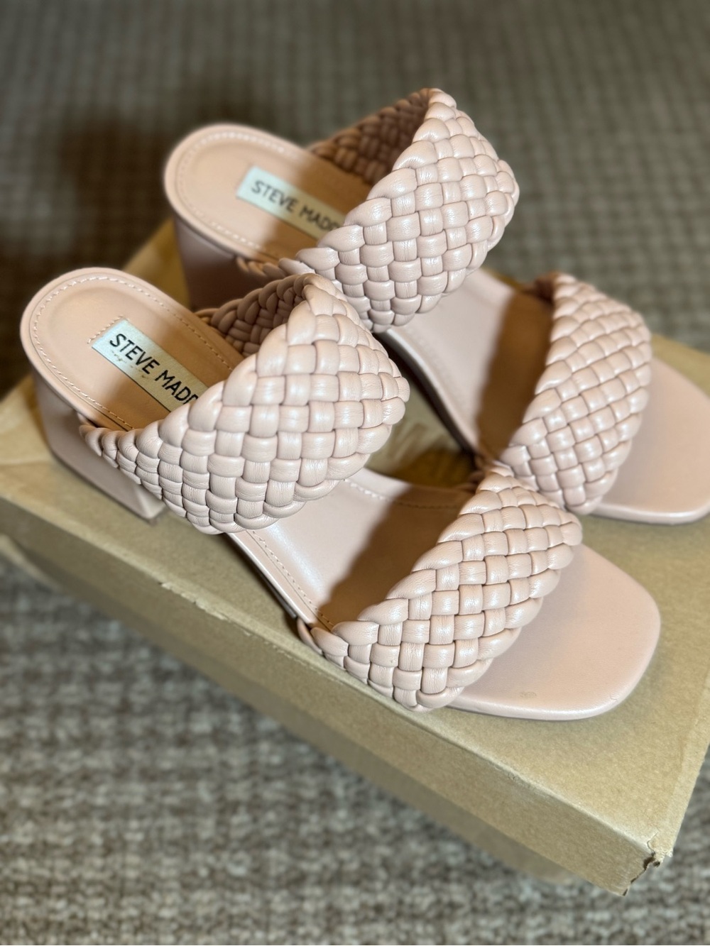 Steve Madden Daphnee Heel tan 8.5